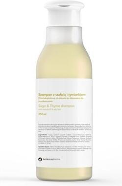 Botánicapharma Botanicapharma - Sage & Thyme Shampoo Anti-Dandrins Shampoo For Oily Hair Sage And Thyme 250Ml (250 ml, Flüssiges Shampoo)