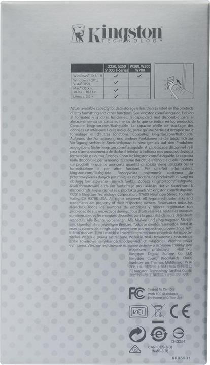 Image du produit Kingston IronKey D300 (128 Go, USB-A, USB 3.0)