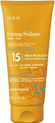 Actual product image Pupa Milano Sunscreen Cream (Suntan cream, SPF 15, 200 ml)
