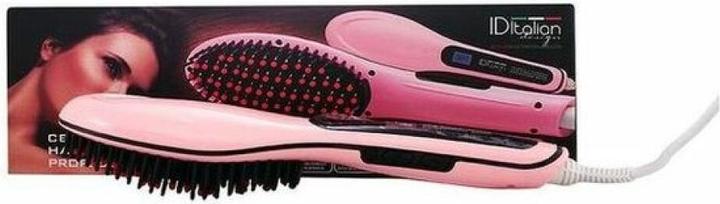 Actual product image ID Italian Design Hair Straightening Brush Straightening Brush
