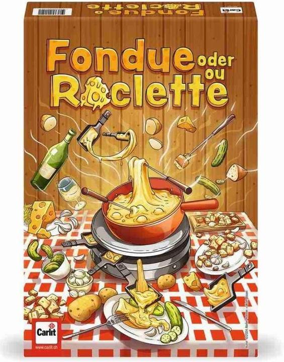 Actual product image Ravensburger Fondue or raclette? (French, German, Italian)