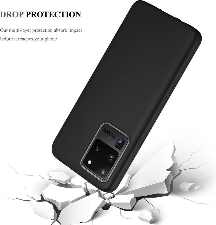 Actual product image Cadorabo TPU Matt Metallic Cover (Samsung Galaxy S20 Ultra)