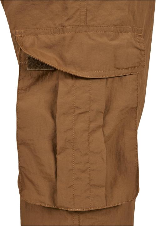 Actual product image Urban Classics Ladies High Waist Crinkle Nylon Cargo Pants (M)