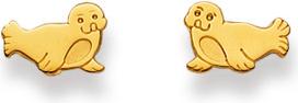 Immagine prodotto Natsumi Schmuck Sigillo per orecchio in oro 18K/750 (Oro giallo 750/18 K Oro giallo)