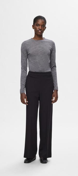 Image du produit Selected Femme 100% Woll Oberteil mit langen Ärmeln (S)