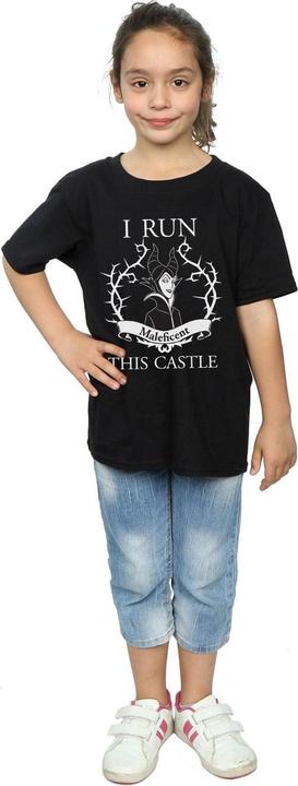 Image du produit Maleficent - T-shirt RUN THIS CASTLE - Fille (116)