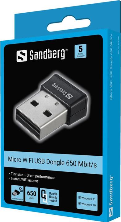 Immagine prodotto Sandberg Micro Wifi Dongle (USB)