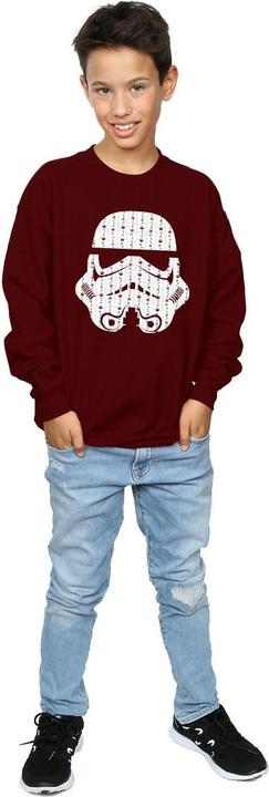 Immagine prodotto Star Wars Christmas Stormtrooper Helmet Felpa Ragazzi (140, 146)