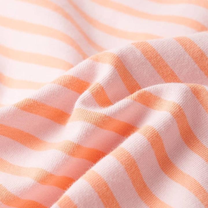 Immagine prodotto VidaXL Gonna per bambini a righe dritta rosa 104,Materiale: 95 (104)