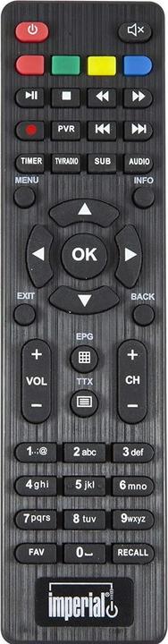 Actual product image Imperial T2 IR plus incl. 12 months freenet TV (DVB-T2)