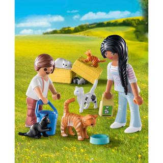 Produktbild Playmobil Katzenfamilie (71309, Playmobil Country)