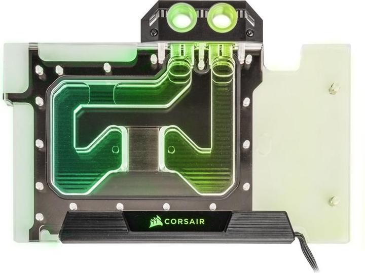 Actual product image Corsair Hydro X Series XG5 RGB 3090 Ti FE GPU Water Block - Acrylic + Nickel