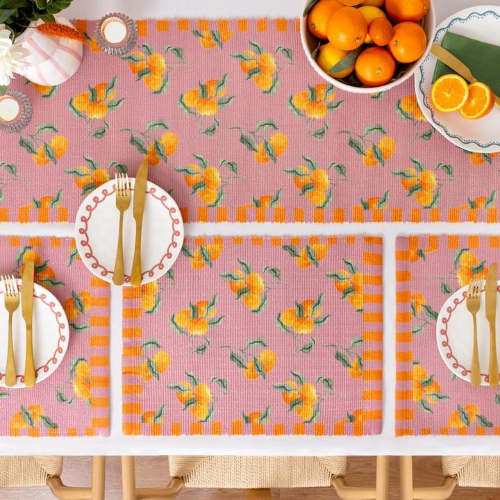 Produktbild Furn Tischset Orangetöne 4erPack (4 x)