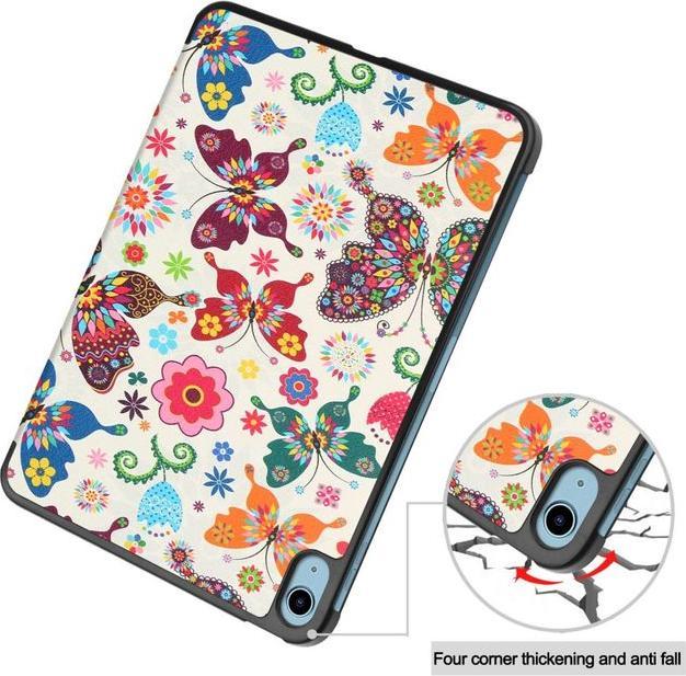 Produktbild MU Style Dreifach faltbare Hülle mit Muster (iPad 2025 (11. Gen), iPad 2022 (10. Gen))