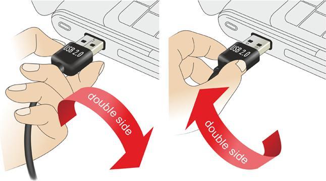 Actual product image Delock USB2.0 cable Easy A-B: 1m, white (1 m, USB 2.0)