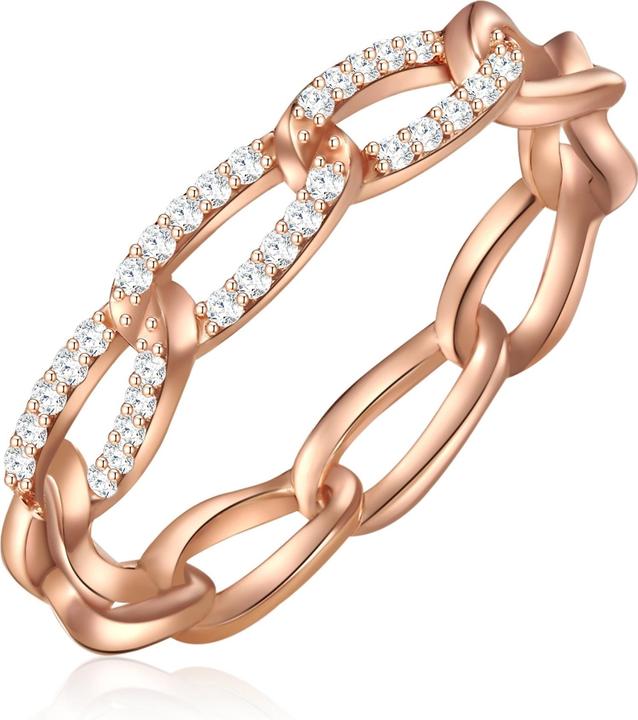 Produktbild Glanzstücke München Damen Sterling Silber Zirkonia roségold - 28413 (60, 925 Silber)