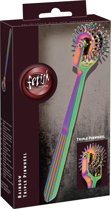Immagine prodotto Fetish Collection Girandola tripla arcobaleno