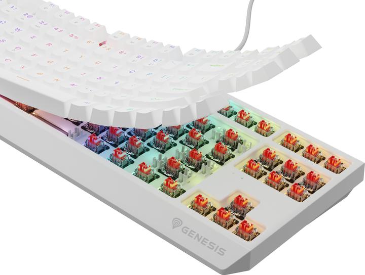 Actual product image Genesis herní mechanická klávesnice THOR 230 TKL (US, Cable)