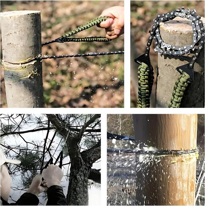 Produktbild Hermex Taschensäge Survival-Säge Pocket Saw Handkettensäge Camping-Handsäge