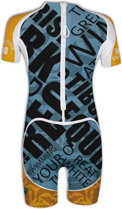 Actual product image Uvea Kids UPF 0 Swimsuit Manly Scareme (116, 122, 120 B)