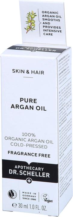 Actual product image Dr. Scheller Pure argan oil (Body oil, 30 ml)