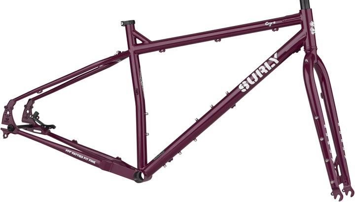 Image du produit Surly Ogre MTB Frame Kit, 27.5+/29", pourpre
