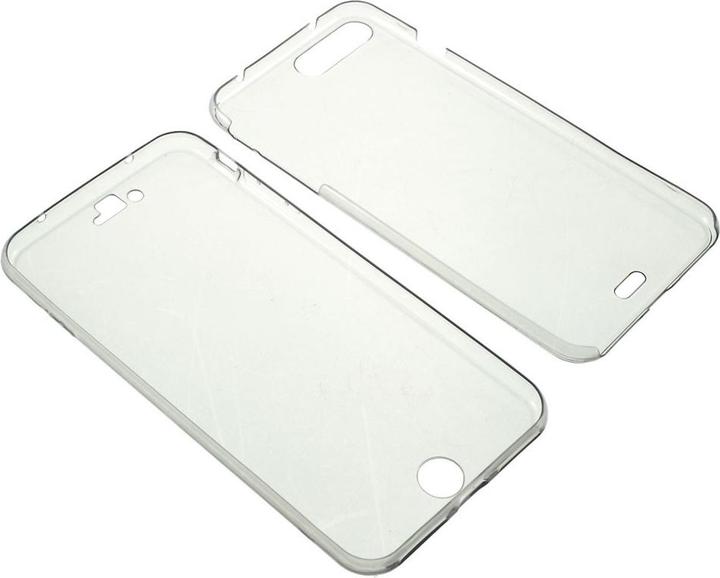 Actual product image König Design Apple iPhone 8 Plus Full Body 360 Silicone Protective Case Cover Case Grey (Apple iPhone 8 Plus)