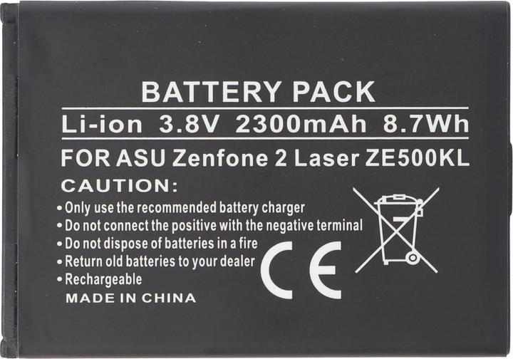 Produktbild AccuCell Akku Asus Zenfone 2 Laser ZE500KL