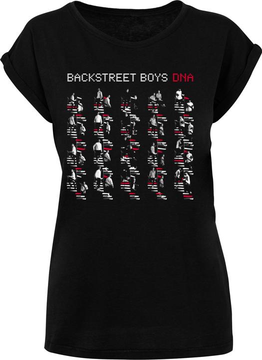Produktbild Merchcode Ladies Backstreet Boys - DNA Album Red Extended Shoulder Tee - 112181 (S)