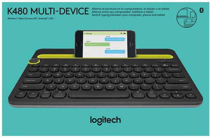 Produktbild Logitech K480 (DE, Kabellos)