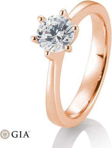 Image du produit Breuning 6 griffes 0,40-0,60 ct. (57, Or 585/14 K)
