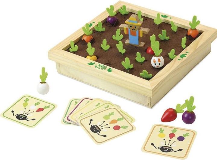 Actual product image Vilac Vegetable Garden Memory (English, French)