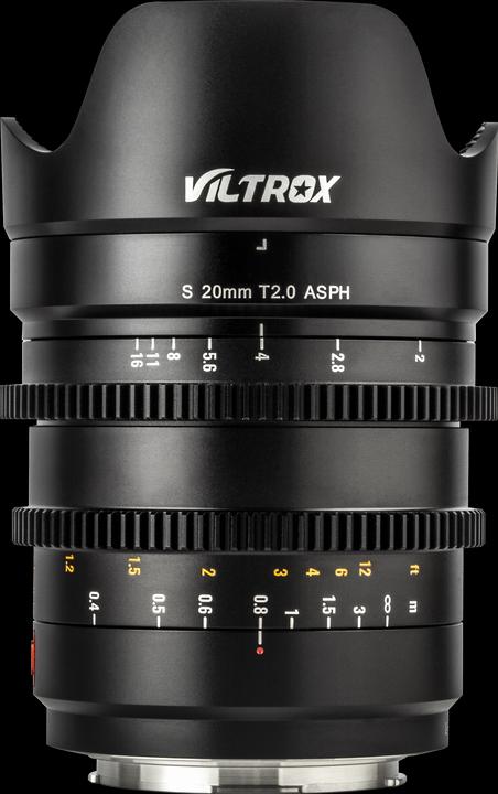 Produktbild Viltrox L-20mm T2.0 S Full Frame. Manual focus Cine lens for Panasonic L mount, 20mm/T2.0 (L-Mount, Vollformat)