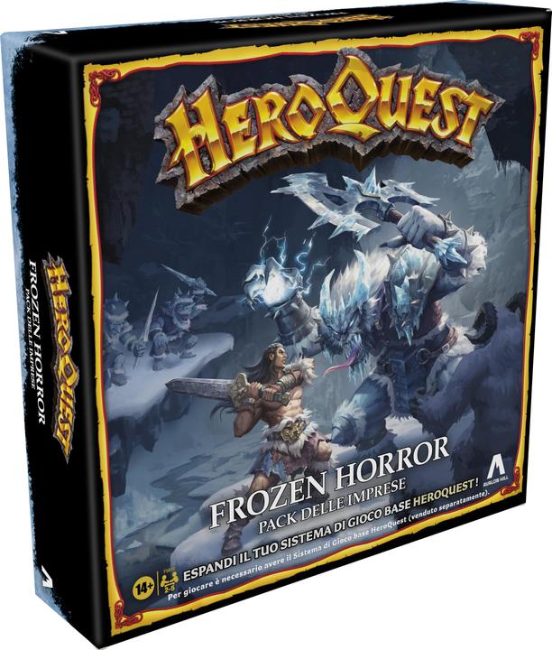 Immagine prodotto Hasbro Avalon Hill, HeroQuest, Frozen Horror, gioco dungeon crawler, gioco da tavolo per adulti, per giocar