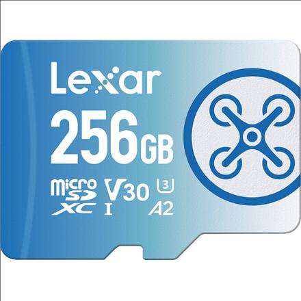 Immagine prodotto Lexar MicroSD ad alte prestazioni FLY (256 GB, microSDXC, U3, UHS-I)