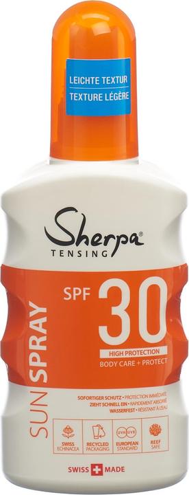 Actual product image Sherpa Tensing Sun Spray (Sun spray, SPF 30, 175 ml, 210 g)