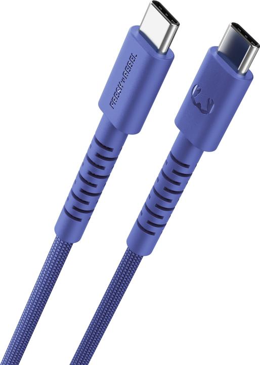 Image du produit Fresh'N Rebel Fresh 'n Rebel USB-C to USB-C True Blue (2 m)