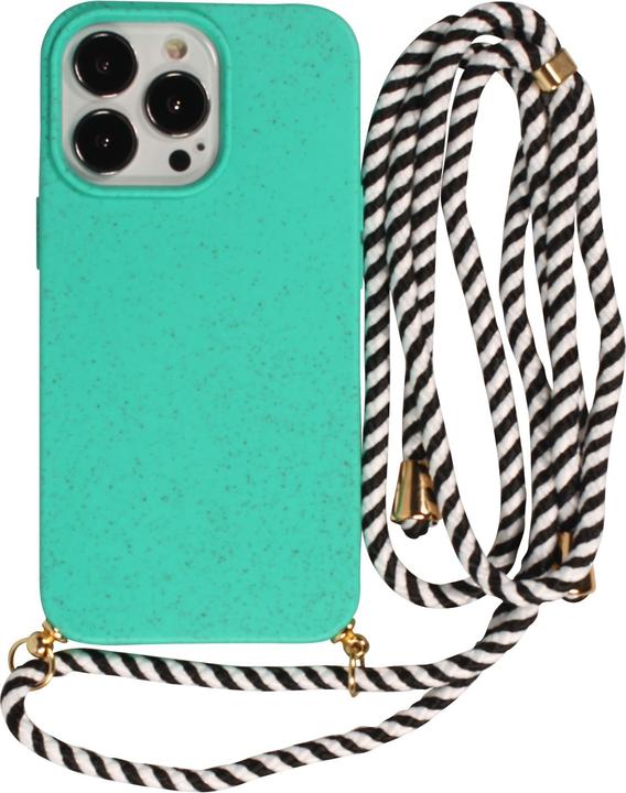 Actual product image PhoneLook Coque Bio Eco-Friendly nature avec cordon collier Turquoise (Apple iPhone 15 Pro Max)
