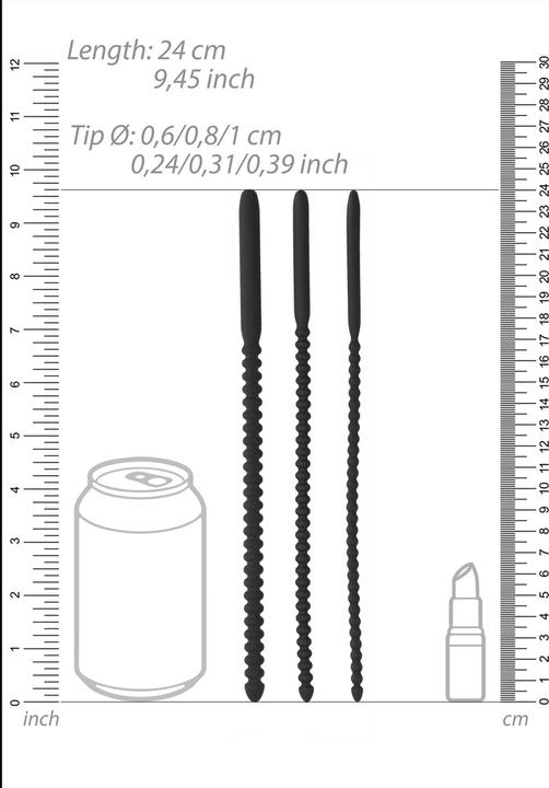Produktbild Ouch! Urethral Sounding - Silicone Dilator Set