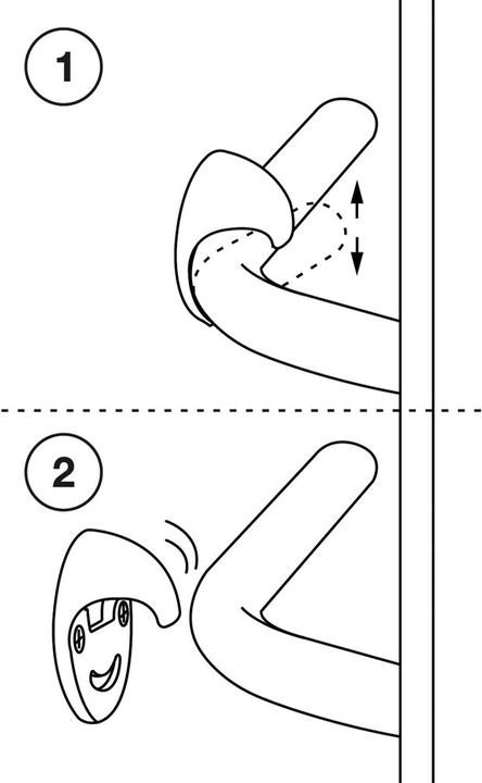 Produktbild Wagner System Wandtürpuffer / Türfeststeller (1 Stück)