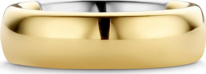 Actual product image Ti Sento Milano Ring Band Gold Plated 12235SY (56, 925 Silver)