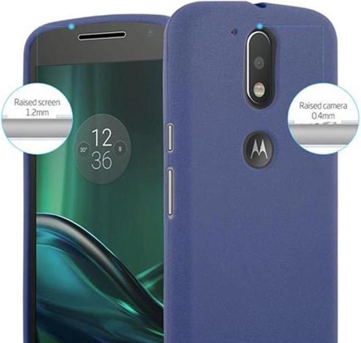 Actual product image Cadorabo TPU Frosted Cover (Motorola Moto G4 Plus, Motorola Moto G4)