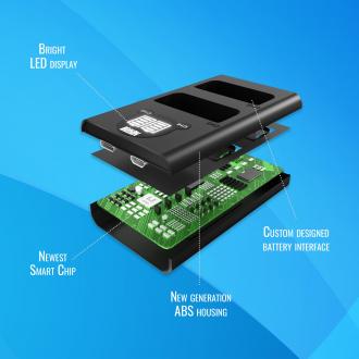 Image du produit Newell chargeur DL-USB-C + 2x Sony NP-FW50 (Chargeur)