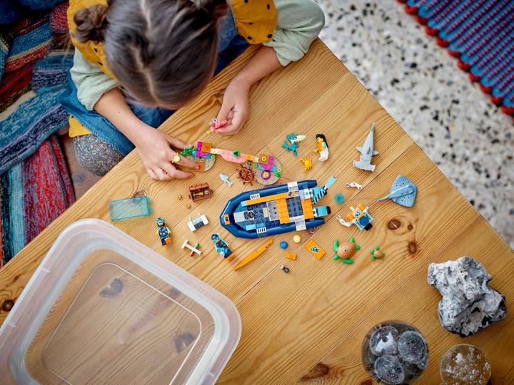 Immagine prodotto LEGO Barca da ricerca marina (60377, LEGO City)