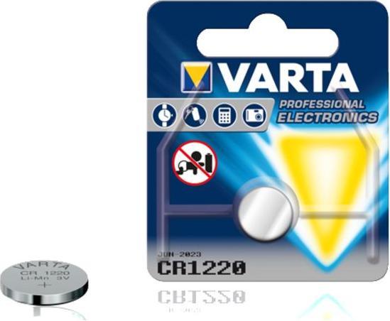 Produktbild Varta Electronics CR1220 (1 Stk., CR1220, 35 mAh)