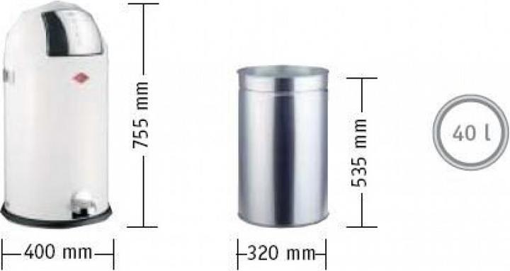 Immagine prodotto Wesco Kickboy (40 l)