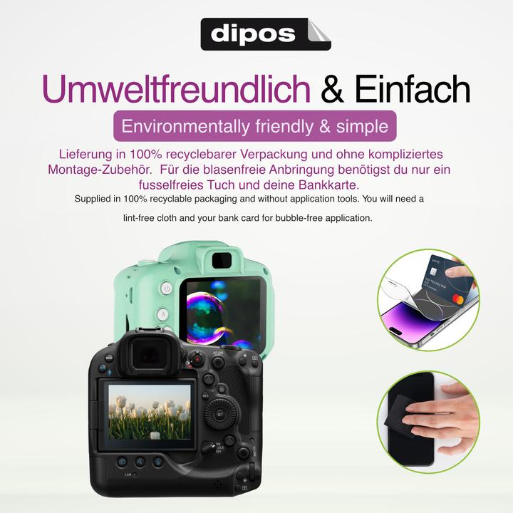 Produktbild Dipos Schutzfolie Klar für Fujifilm X100VI (Displayschutz)