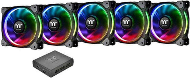 Actual product image Thermaltake Riing Plus 14 (140 mm, 5 x)