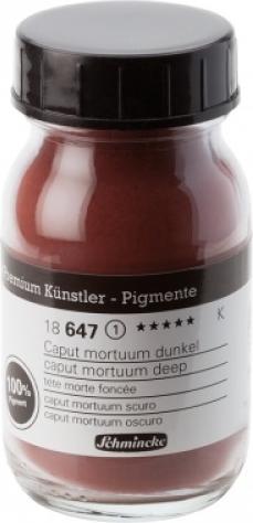 Actual product image Schmincke Pigment Caput mortuum (Caput mortuum dark, 100 ml)