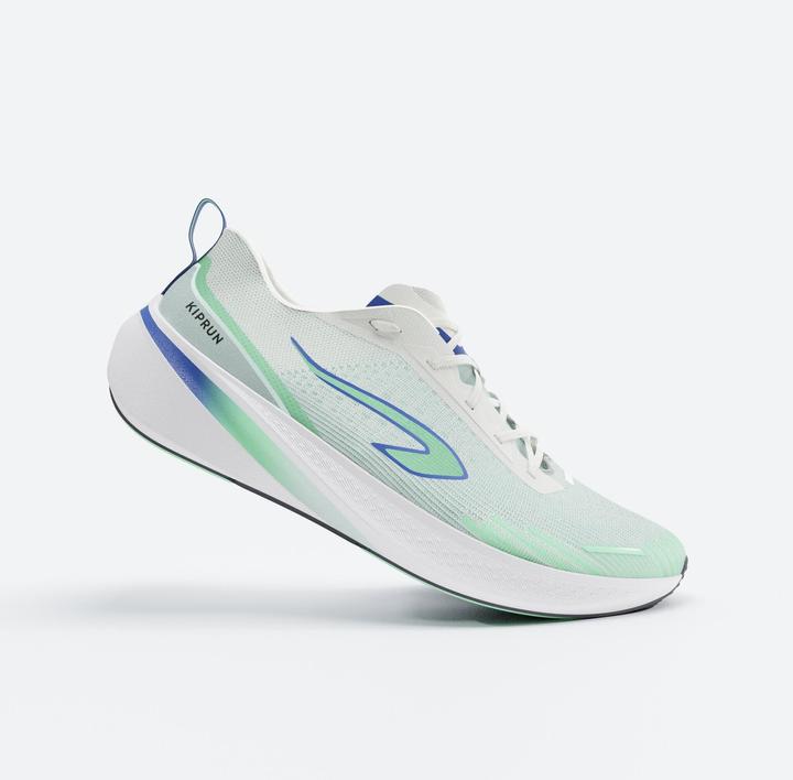 Produktbild Kiprun Laufschuhe Herren - Cushion 500 weiss/grün (45)